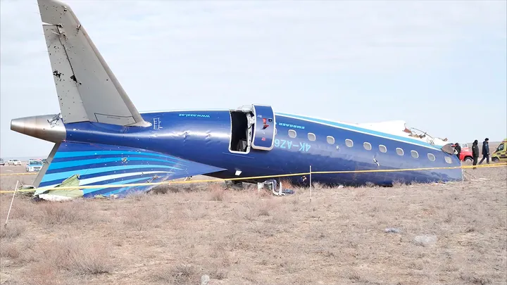 Azerbaijan Airlines Plane Allegedly Downed in Kazakhstan by Russian Defense