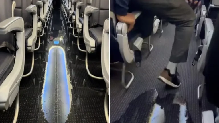 Water Leaks Flood American Airlines Flight Mid-Air, Creating Chaos at 30,000 Feet